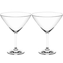 Kit 2 Taças Cristal 210ml para Martini Copo Dry Drinks Coquetel Haus Concept