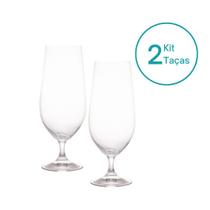 Kit 2 Taças de Cerveja Chopp Cristal Ecológico 370ml Lyor
