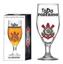 Kit 2 Taças De Cerveja Corinthians Vidro 380ml - GLOBIMPORT