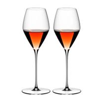 Kit 2 Taças de Cristal Riedel Veloce Rosé Espumante 347ml