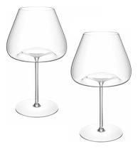 Kit 2 Taças De Vinho Grande Cristal Incolor Audax Wolf 960ml