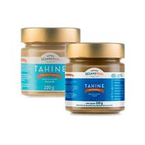 Kit 2 Tahine Sésamo Real 220G: Tradicional, Integral Kit 2 Tahine Sésamo Real 220G: Tradicional, Integral