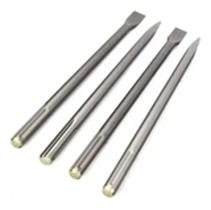 Kit 2 Talhadeiras E 2 Ponteiras Sds Max 400mm Para Martelete