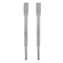 Kit 2 Talhadeiras Encaixe SDS Plus 14mm x 20mm x 250mm Para Martelete