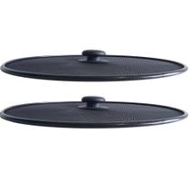 Kit 2 Tampa Protetora Antirespingos Frituras C/Puxador 29cm