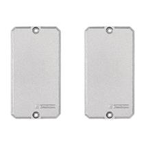 Kit 2 Tampas Cega Aluminio Tramontina 1/2" e 3/4" Kit 2 Tampas Cega Aluminio Tramontina 1/2" e 3/4"