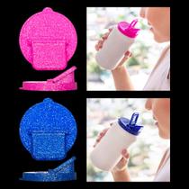 Kit 2 tampas para lata de bebida, reutilizável, sujeiras por fora, gás por dentro, BPA free, LA TAPITA Glitter