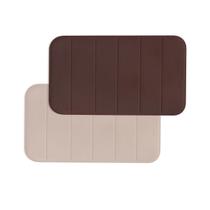 Kit 2 Tapete Entrada Retangular Antiderrapante Cozinha Lavanderia Quarto Decorativo Doméstico Multiuso