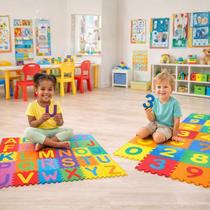 Kit 2 Tapete Eva Numeros Alfabeto 36 Peças Tatame Infantil Kit 2 Tapete Eva Numeros Alfabeto 36 Peças Tatame Infantil