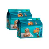 Kit 2 Tapete Higiênico para Cães Mr Dry com 30 Unidades Kit 2 Tapete Higiênico para Cães Mr Dry com 30 Unidades