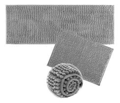 Kit 2 Tapete Macarrão Bolinha Antiderrapante Jogo Passadeira