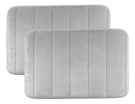 Kit 2 Tapete Para Banheiro Antiderrapante Soft Macio 60x40cm
