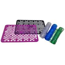 Kit 2 Tapetes Antiderrapantes de Banheiro Material Plástico Seguro Com Ventosas Firmes Não Escorrega Kit 2 Tapetes Antiderrapantes de Banheiro Material Plástico Seguro Com Ventosas Firmes Não Escorrega