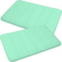 Kit 2 Tapetes De Banheiro Antiderrapante Camesa Super Soft Macio Para Pós Banho Bonito Fofo Jogo