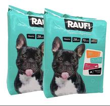 Kit 2 Tapetes Higiênicos Rauf! Neutro C/ 28 Un 70cmx60cm