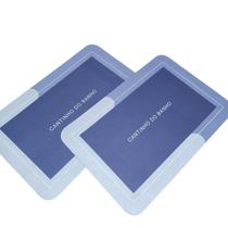 Kit 2 Tapetes Para Banheiro Secagem Rápida E Confortável