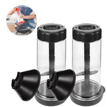 Kit 2 Tapioqueira Peneira E Armazena Farinha De Goma Fácil Preparação