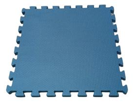 Kit 2 Tatames Tapetes EVA 100x100x1cm 10mm com Bordas