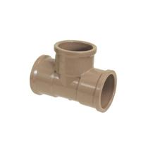 Kit 2 Te de Água Marrom 50mm - Krona Kit 2 Te de Água Marrom 50mm - Krona
