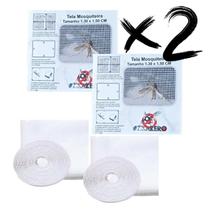 Kit 2 Telas Mosqueteiro Proteção Janela Anti Inseto Mosquito Kit 2 Telas Mosqueteiro Proteção Janela Anti Inseto Mosquito