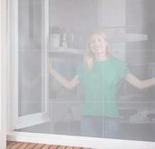 Kit 2 Telas Mosquiteiro P/ Janela Ou Porta Com auto-colante 130x150cm