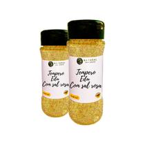 Kit 2 Tempero 100% Natural Edu Guedes Alta Qualidade Pote com Dosador 60g