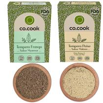 Kit 2 Temperos Funcionais 100% Natural Frango E Peixe 150G