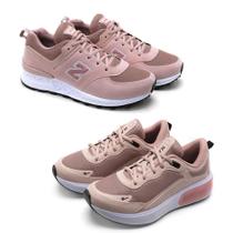 Kit 2 Tênis Caminhada Feminino Amortecimento Conforto Casual