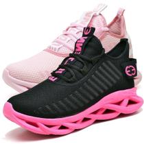 Kit 2 Tênis Esportivo Masculino Academia Shoes Pink Kit 2 Tênis Esportivo Masculino Academia Shoes Pink
