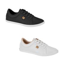 Kit 2 Tênis Feminino Casual Beira Rio Conforto Sapatênis