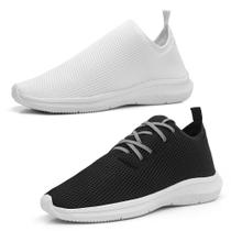 Kit 2 Tênis Feminino Leve Moderno Academia Confortavel