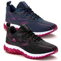 Kit 2 Tênis Feminino Olimp Para Caminhada Academia Vili Kit 2 Tênis Feminino Olimp Para Caminhada Academia Vili