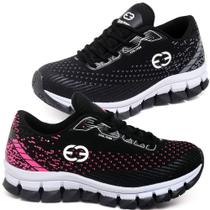 Kit 2 Tênis Infantil Feminino Evoltenn Impacto Kit 2 Tênis Infantil Feminino Evoltenn Impacto