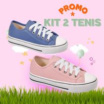 KIT 2 TÊNIS INFANTIL PROMOÇÃO - Conforto e Estilo para Crianças KIT 2 TÊNIS INFANTIL PROMOÇÃO - Conforto e Estilo para Crianças