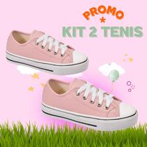 KIT 2 TÊNIS INFANTIL PROMOÇÃO - Conforto e Estilo para Crianças KIT 2 TÊNIS INFANTIL PROMOÇÃO - Conforto e Estilo para Crianças