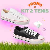 KIT 2 TÊNIS INFANTIL PROMOÇÃO - Conforto e Estilo para Crianças KIT 2 TÊNIS INFANTIL PROMOÇÃO - Conforto e Estilo para Crianças