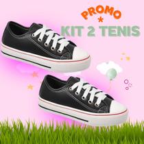 KIT 2 TÊNIS INFANTIL PROMOÇÃO - Conforto e Estilo para Crianças KIT 2 TÊNIS INFANTIL PROMOÇÃO - Conforto e Estilo para Crianças