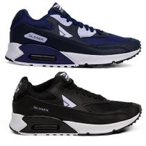 Kit 2 Tenis Masculino casual esportivo confortável academia novo envio rápido leve original
