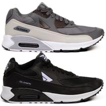 Kit 2 Tenis Masculino casual esportivo confortável academia novo envio rápido leve original Kit 2 Tenis Masculino casual esportivo confortável academia novo envio rápido leve original