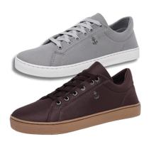 Kit 2 Tênis Masculino Casual Resistente Estiloso Confortável