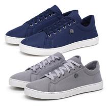 Kit 2 Tênis Masculino Casual Super Leve Estiloso Confortável