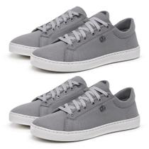 Kit 2 Tênis Masculino Casual Super Leve Estiloso Confortável
