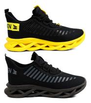 Kit 2 Tênis Masculino Feminino Casual Para Academia Caminhada Corrida Trabalho Barato Kit 2 Tênis Masculino Feminino Casual Para Academia Caminhada Corrida Trabalho Barato