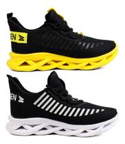 Kit 2 Tênis Masculino Jaguar Esportivo Corrida Leve Macio