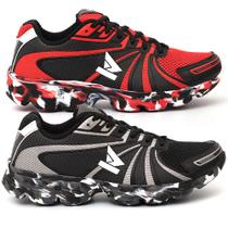 kit 2 Tenis Masculino Leve Confortável Corrida Caminhada Academia kit 2 Tenis Masculino Leve Confortável Corrida Caminhada Academia