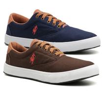 KIT 2 Tenis Masculino Polo Open Sapato Macio Confortavel Social