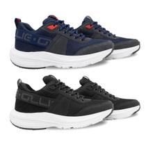 Kit 2 Tênis Ollie Academia Virtus Caminhada