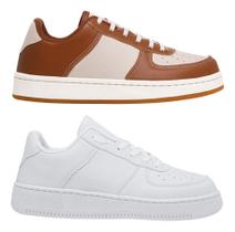 Kit 2 Tênis Sneakers Casual Unissex Conforto Moda Blogueira