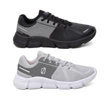 Kit 2 Tênis Veloster Masculino Academia Treino Caminhada e Corrida Dia a Dia
