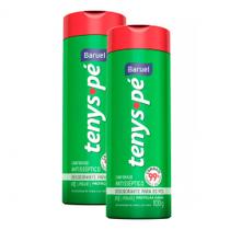 Kit 2 Tenys Pé Baruel Talco Canforado 100g Kit 2 Tenys Pé Baruel Talco Canforado 100g